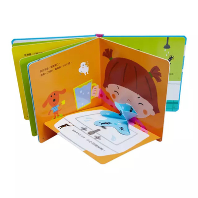 A3 A4 A5 Çocuk Karton Kitap Baskı Ciltli Baskı Karton Kitap