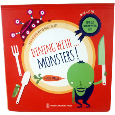 Monster Series Çocuk İngilizcesi Resimli Kitaplar Çocuklar İçin Masa Üstü Kitaplar