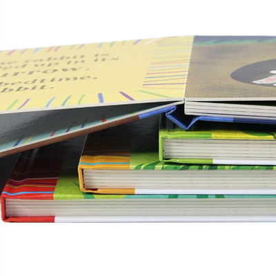 İngilizce Çocuk Karton Kitap Baskısı Karton Kitap Baskısı 6.5”X6.5” 7”X7” 8”X8”