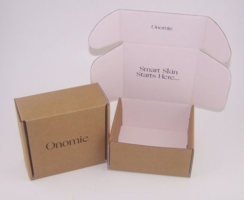 Kraft Kağıt Mailer Nakliye Kutusu ISO9001 Özel Baskılı Hediye Kutusu