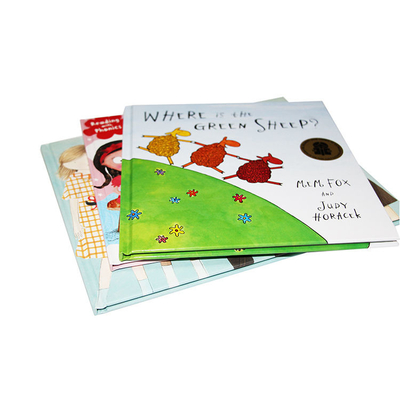 CMYK Renkli Çocuk Kitabı Baskısı İngilizce Eğitimi İçin Özel Ciltli Kitap Baskısı