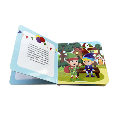 2 Yaşındakiler İçin Özel Ciltli Ofset Kitap Baskısı Çocuk Karton Kitapları