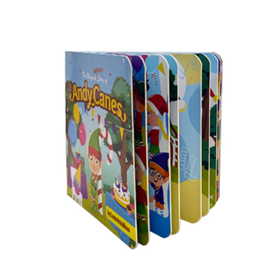 2 Yaşındakiler İçin Özel Ciltli Ofset Kitap Baskısı Çocuk Karton Kitapları