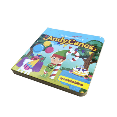 2 Yaşındakiler İçin Özel Ciltli Ofset Kitap Baskısı Çocuk Karton Kitapları