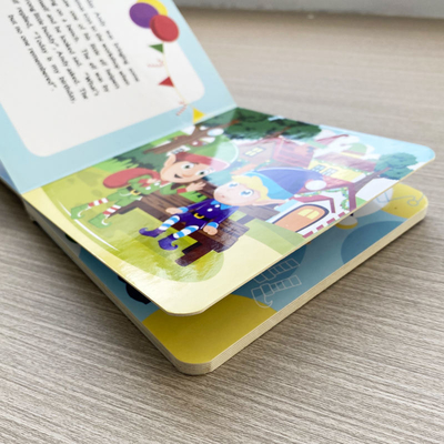 FSC Pantone Renkli Çocuk Kitap Baskısı Çocuk Kalın Kağıt Kitap Baskısı