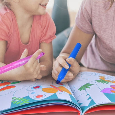 C1S C2S Parlak Kuşe Kağıt Çocuklar Kitap Baskı Boyama Karikatür Renkli Kitaplar