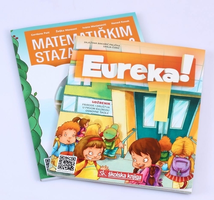 Spiral Ciltli Eğitim Ders Kitabı 128gsm 140gsm 157gsm Ciltsiz Baskı Hizmeti