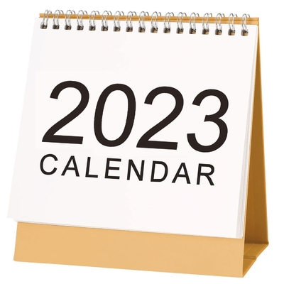 2023 Baskı Aylık Takvim 1400gsm 1800gsm Karton Masa Takvimi