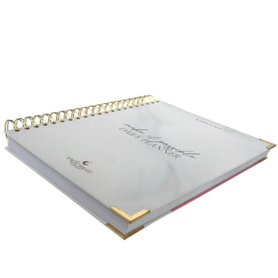 A6 Ciltli Spiral Defter Baskı Alıştırma Kitabı Baskısı OEM ODM