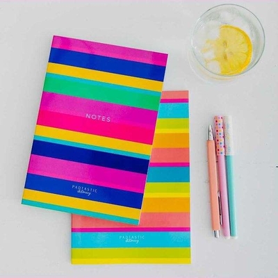 Özel Spiral Defter Baskı Kawaii Kraft Sabit Not Defteri