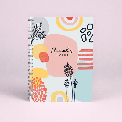 Özel Spiral Defter Baskı Kawaii Kraft Sabit Not Defteri