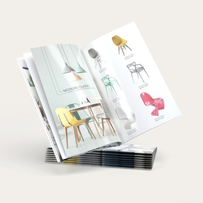Özel Ebat Katalog Dergi Basımı Kitapçık Broşür Basımı