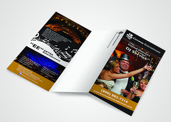 En İyi Sponsor Listeleme Broşür Afiş Baskısı Özel Katalog Kitapçık Baskısı