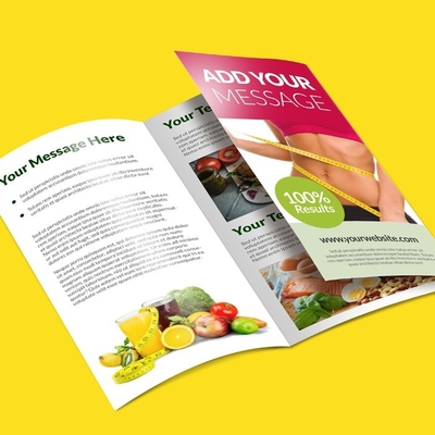 En İyi Sponsor Listeleme Broşür Afiş Baskısı Özel Katalog Kitapçık Baskısı