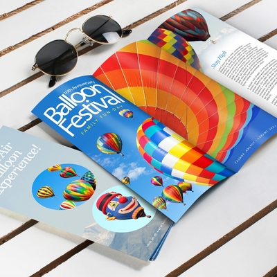 Mükemmel Cilt Özel Katalog Broşür Baskı Serigrafi Baskı Broşür